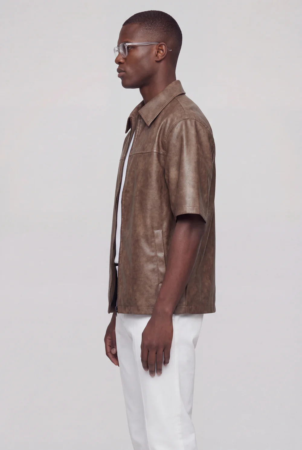 DAVID - CHAQUETA DE CUERO VERANO