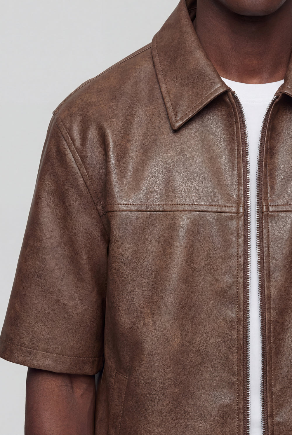 DAVID - CHAQUETA DE CUERO VERANO