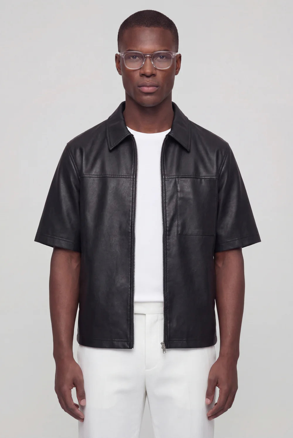 DAVID - CHAQUETA DE CUERO VERANO