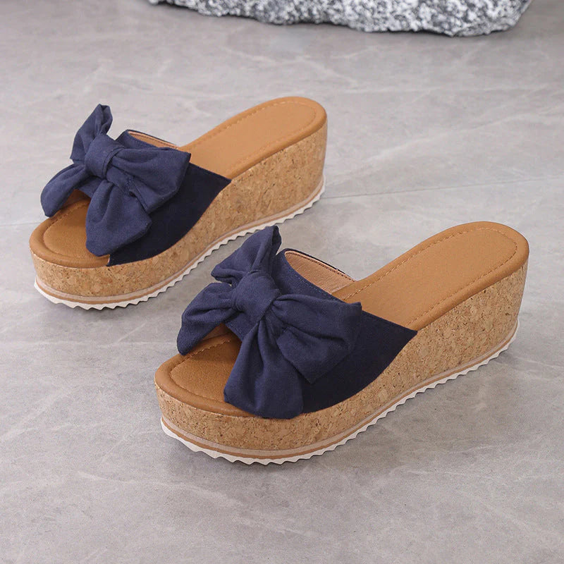 LUNA - SANDALIAS CON PLATAFORMA DE PUNTA ABIERTA