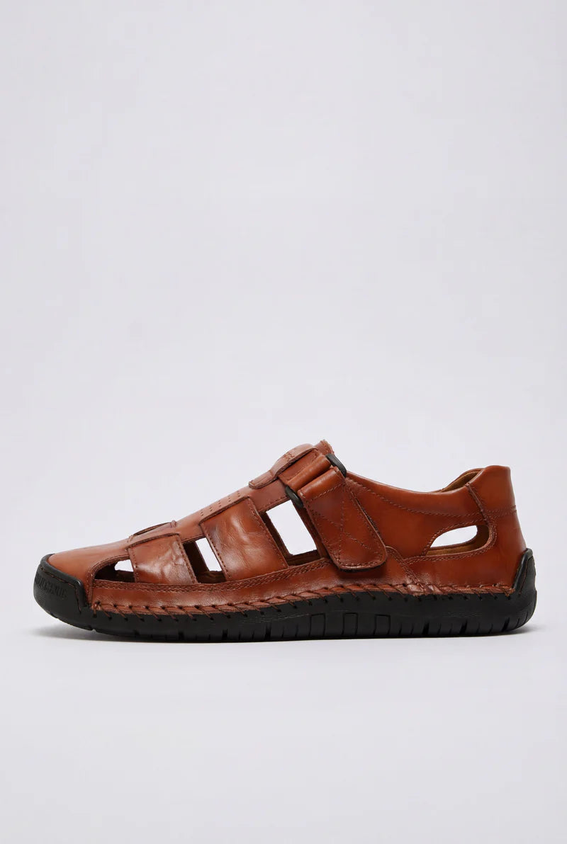 PEDRO - SANDALIAS DE CUERO CASUAL.