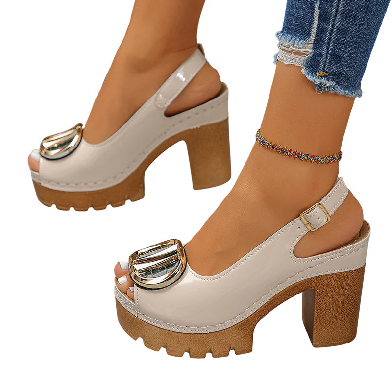 SOFIA - SANDALIAS MUJER PUNTA ABIERTA