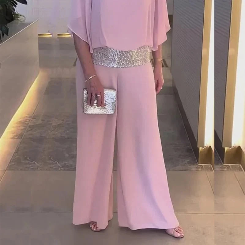 TIFANY - CONJUNTO ELEGANTE DE VERANO CON LENTEJUELAS