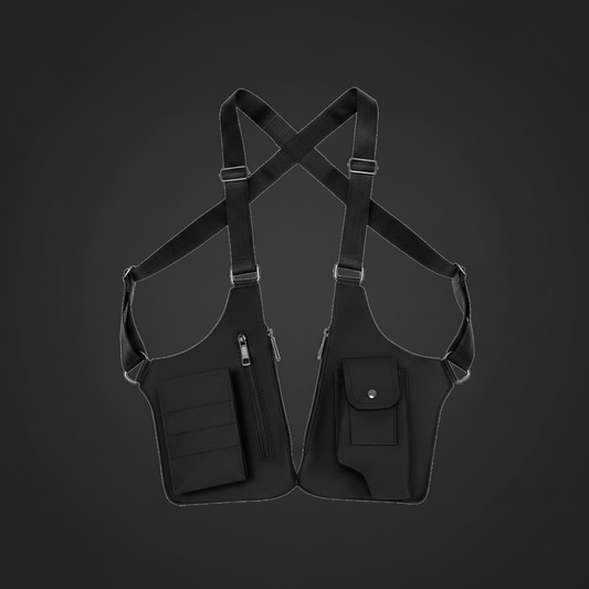 Bolso táctico Héctor - fondo gris oscuro